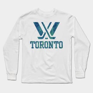 Distressed Toronto PWHL Long Sleeve T-Shirt